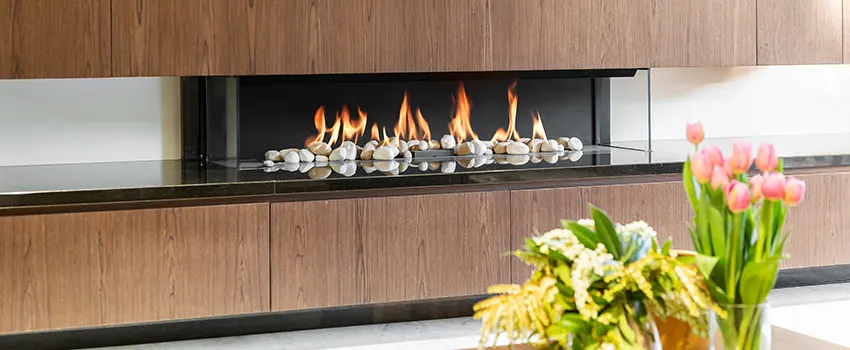 Double-height Fireplace Design Refurbishment in Sudley, Virginia