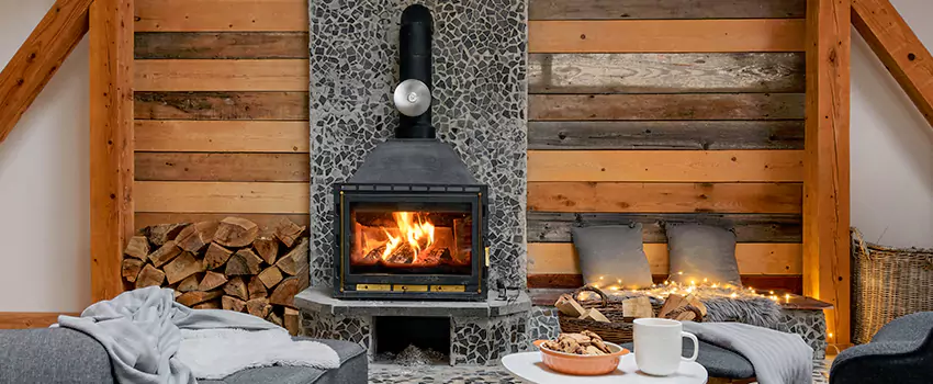 Thelin Hearth Products Direct Vent Gas Stove Fireplace Inspection in Sudley, Virginia